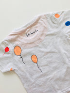 Grey Balloon Bunny Cotton set
