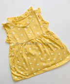 Hearts Cotton Hand Frill Frock