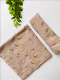 Honey Bee- Brown Muslin Bath Towel-Large