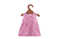 Lavender Bee Sleeveless Cotton Frock