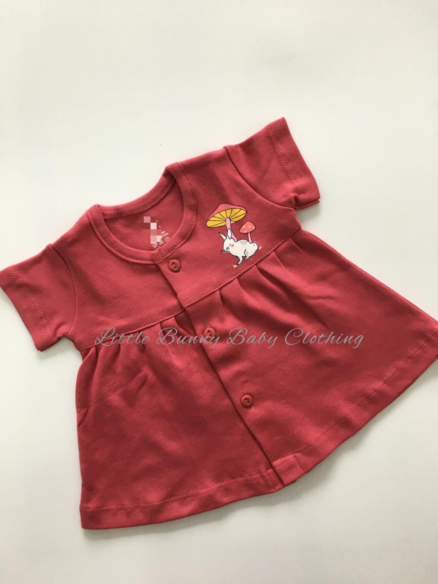 Maroon Cotton Frock
