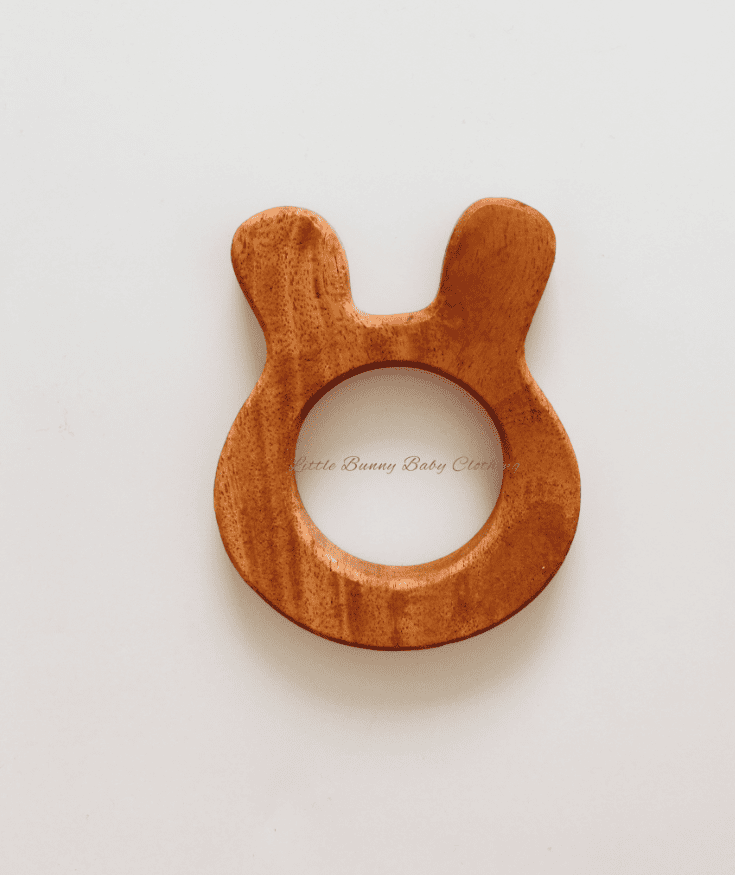 Mickey Shaped Neem Wood Teether