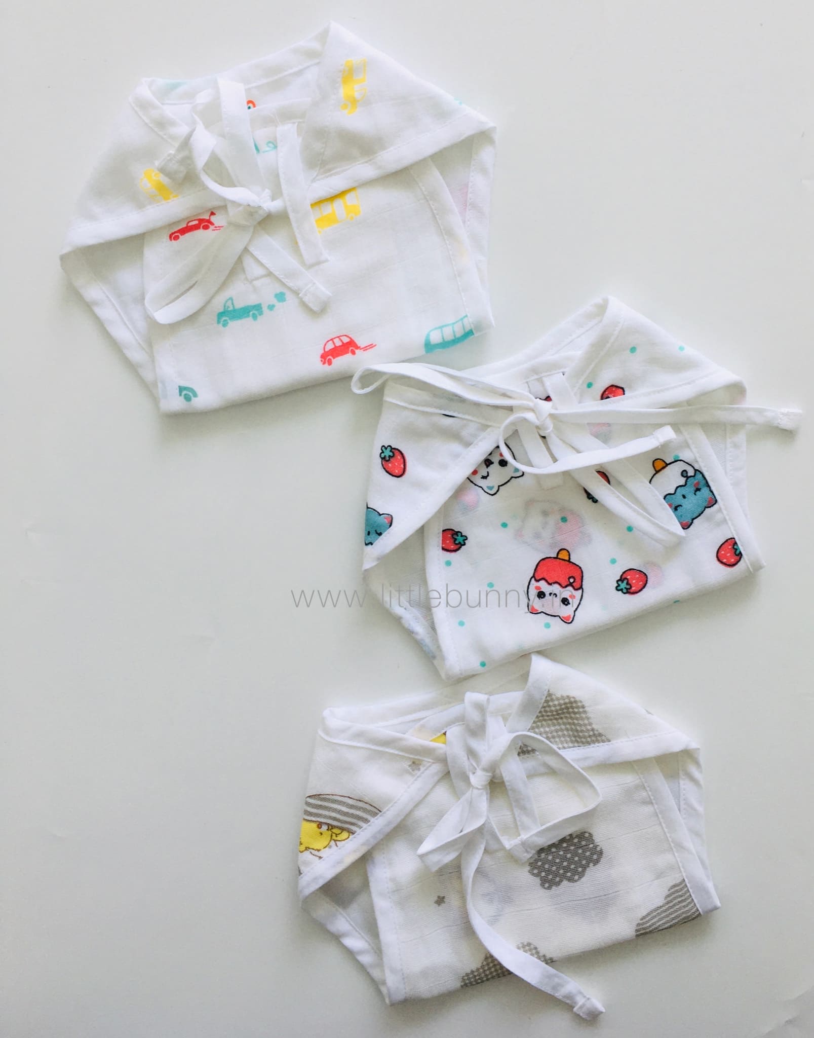 Muslin Nappy-Pack of 3