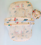 Orange Baby Bed with Net