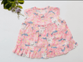 Pink - Bunny Bear Muslin Frock
