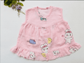 Pink - Bunny Muslin Frock