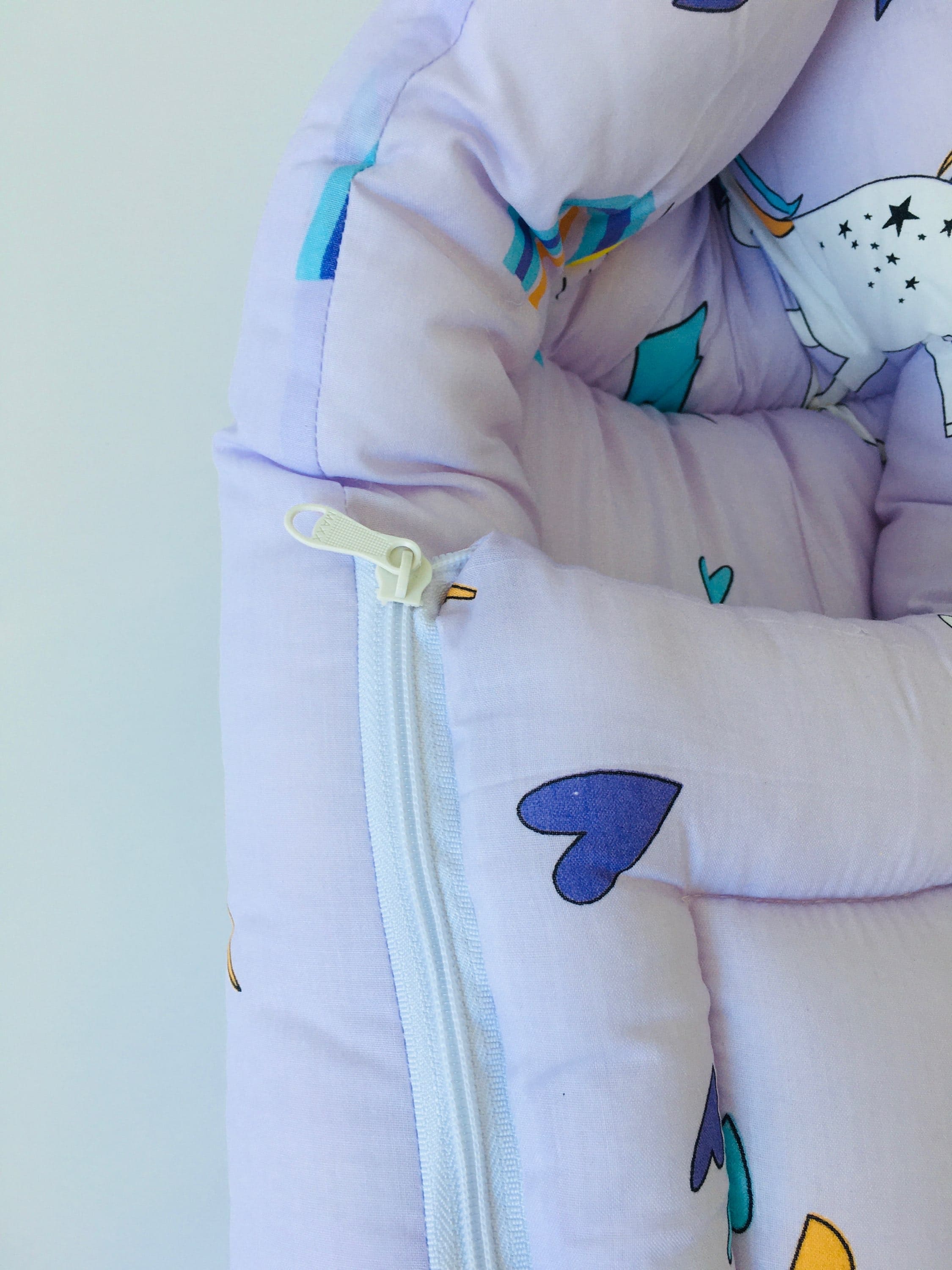 Purple-Baby Carry Bed