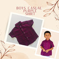 Purple shirt