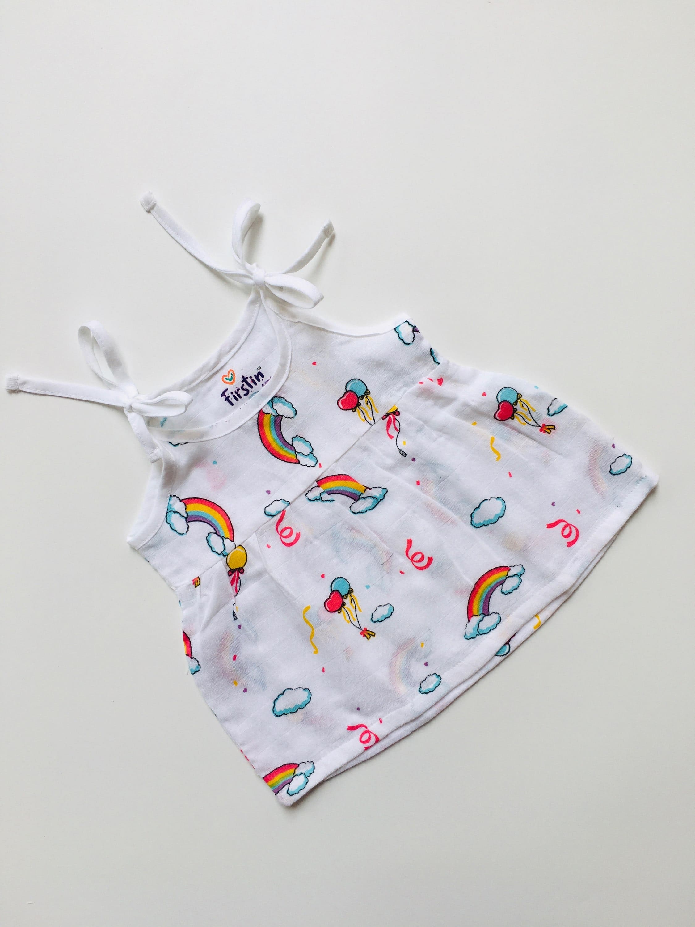 Rainbow - Muslin Frock