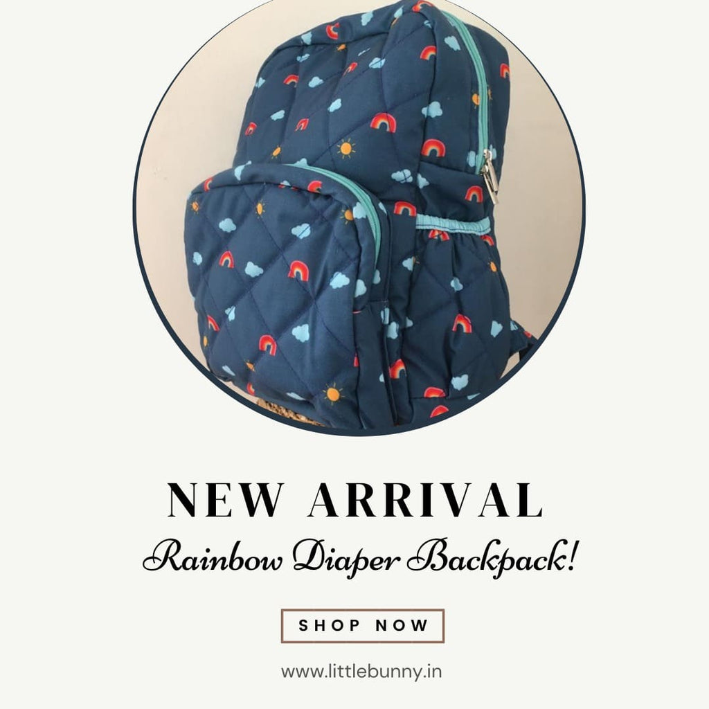 Rainbow Theme- Diaper backpack