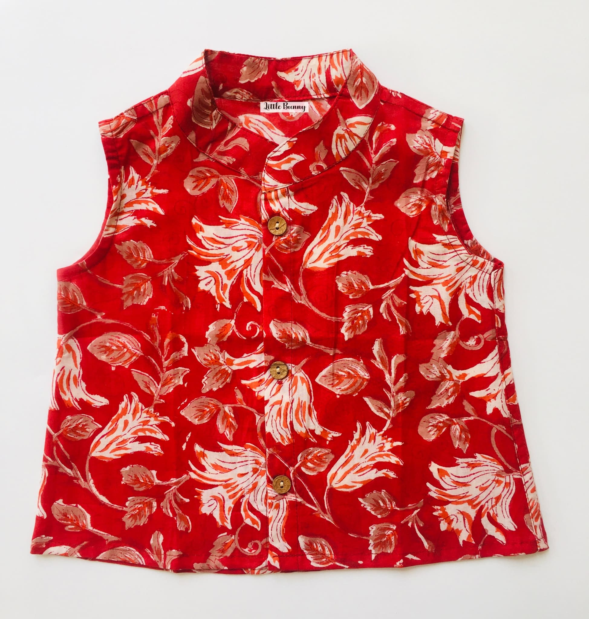 Red -Cotton jabla