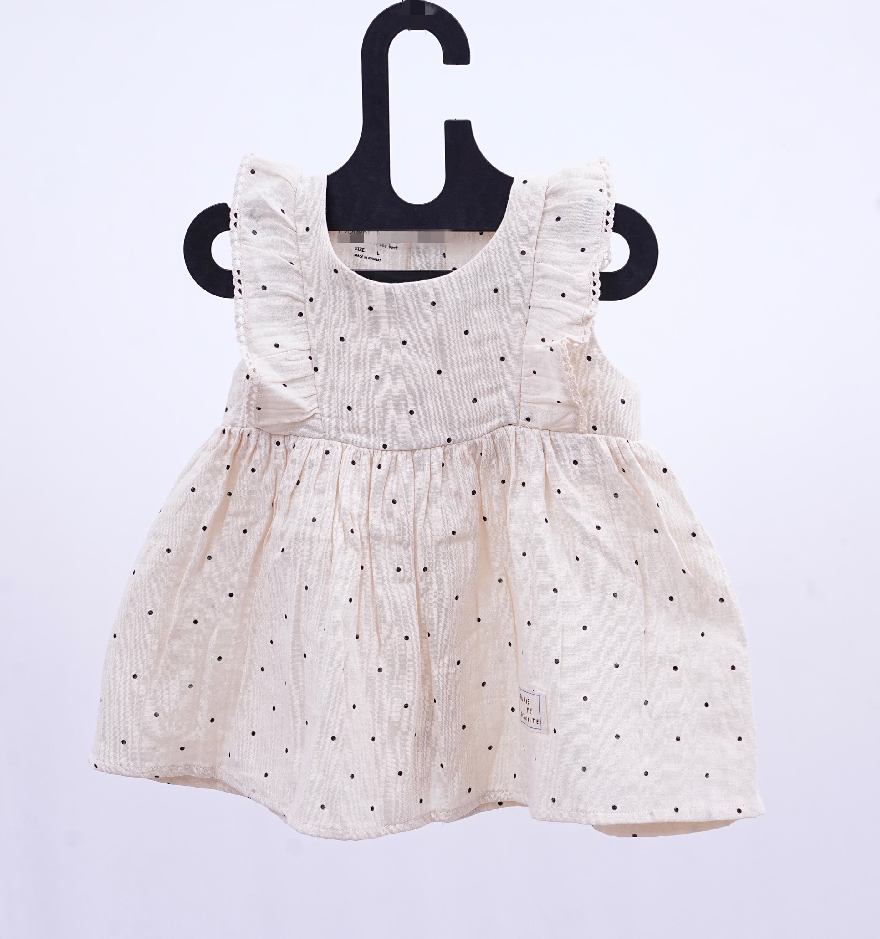 Sandal Premium Cotton Hand Frill Frock