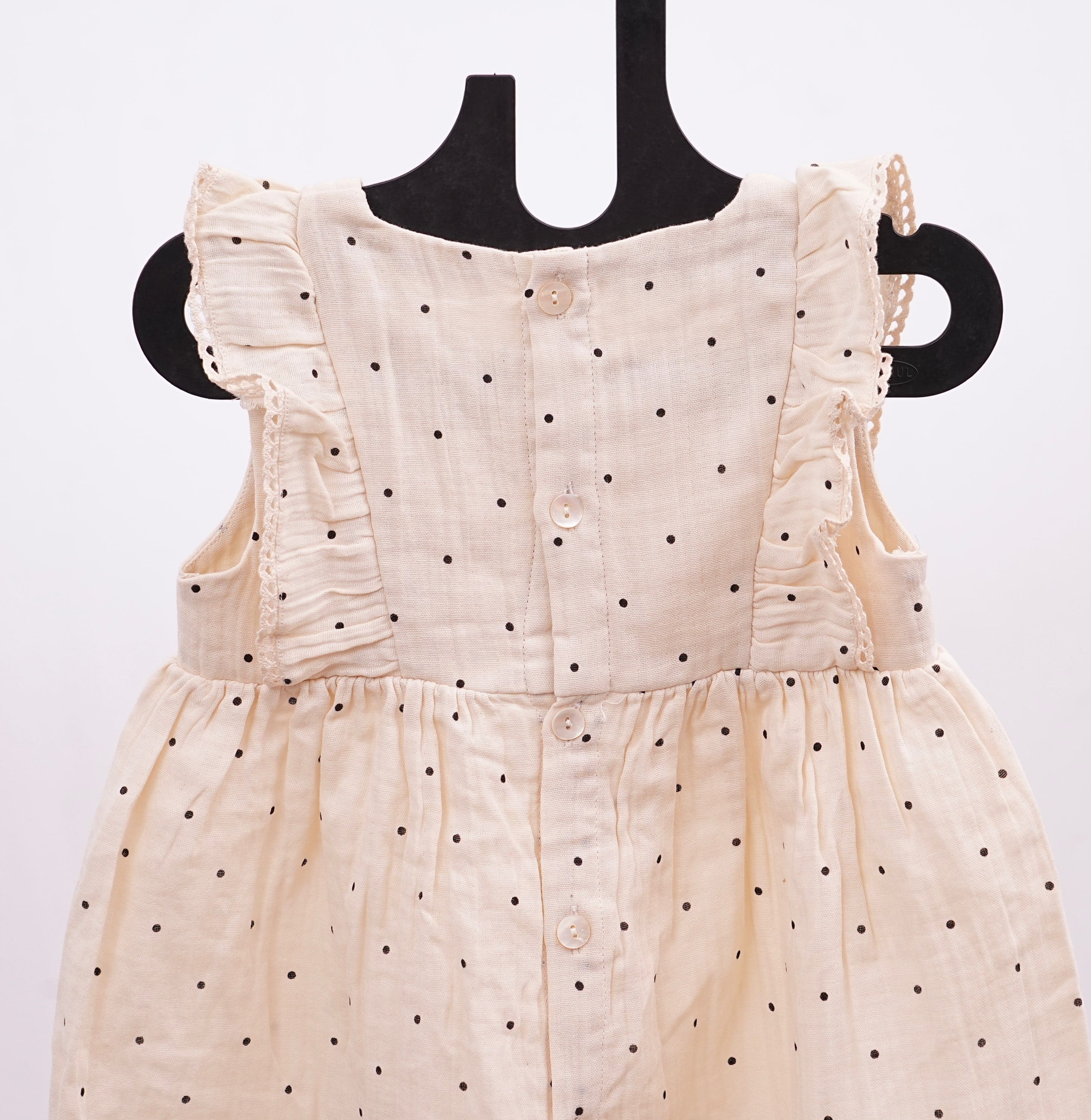 Sandal Premium Cotton Hand Frill Frock