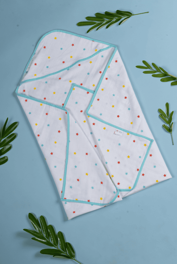 Star -Hooded towel