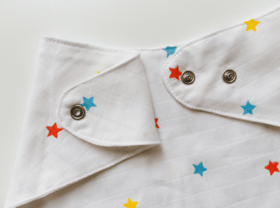 Star -Muslin Bib