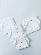 Star -Muslin Velcro Nappy