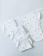 Star -Muslin Velcro Nappy