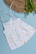 Star -Muslin frock (Knot type)