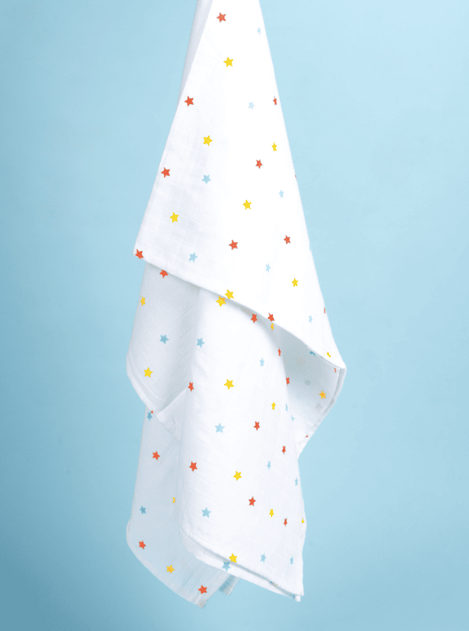 Star Muslin Swaddle
