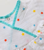 Star -Muslin Crossover frock