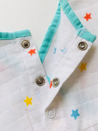Star -Muslin Crossover frock
