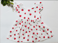 Strawberry Theme Muslin Frock
