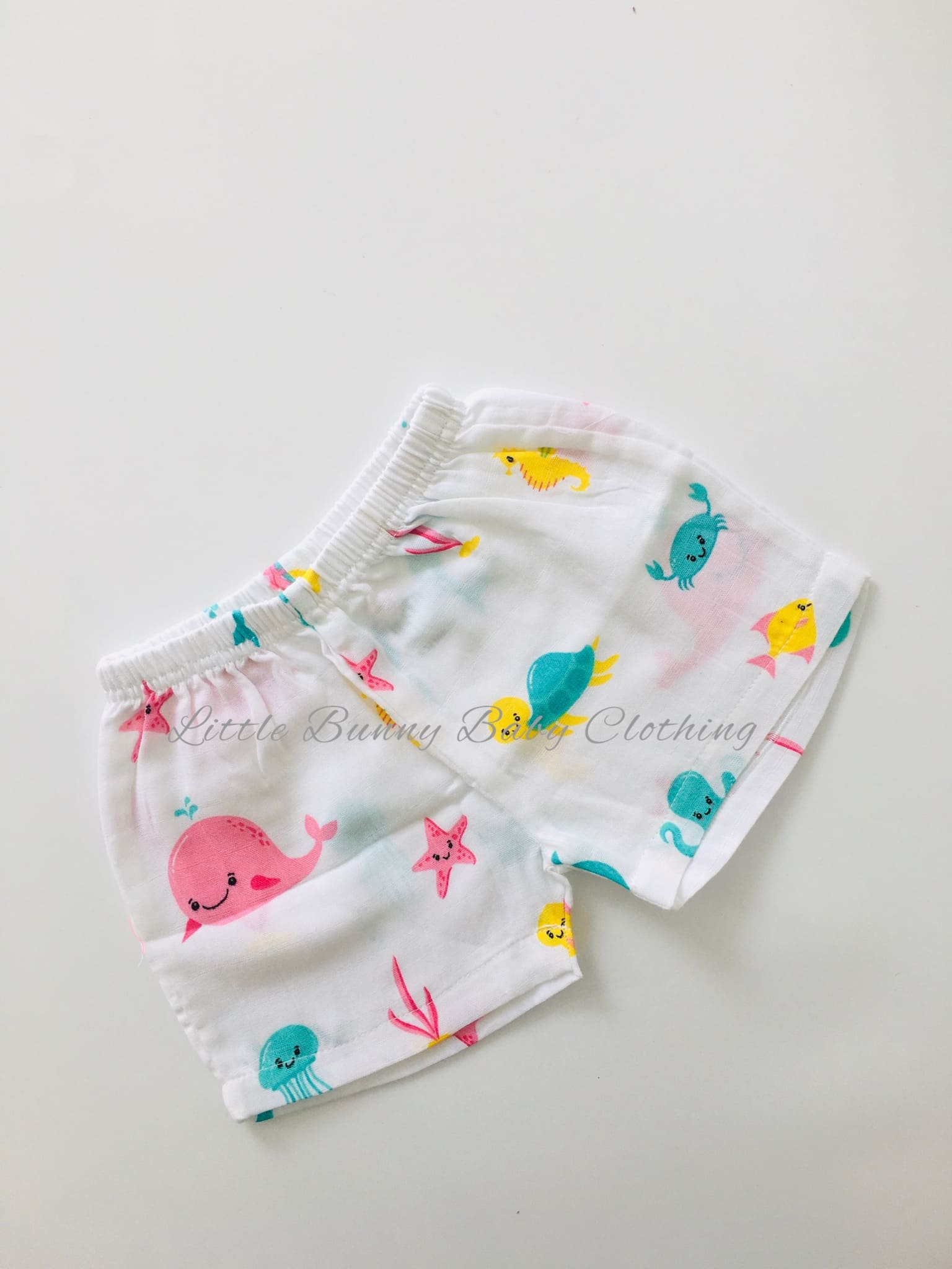 Under the Sea Muslin Shorts
