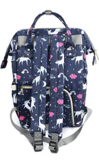 White Bear Diaper bag-backpack style