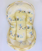Yellow Baby Bed with Net