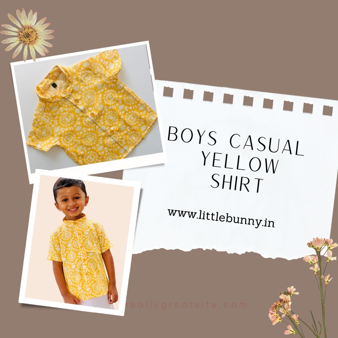 Yellow shirt